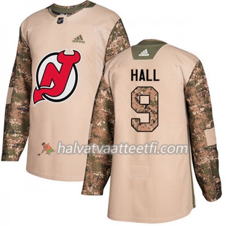 Miesten NHL New Jersey Devils Pelipaita Taylor Hall 9 Adidas 2017-2018 Camo Veterans Day Practice Authentic Miesten NHL New Jersey Devils Pelipaita Taylor Hall 9 Adidas 2017-2018 Camo Veterans Day Practice Authentic